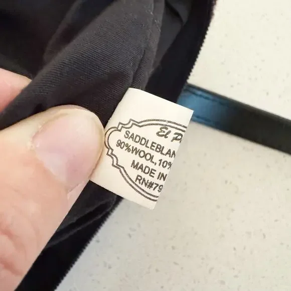 Southwestern Saddle Blanket Co. Wool Tote Jacquard Bag - Picture 6 of 6